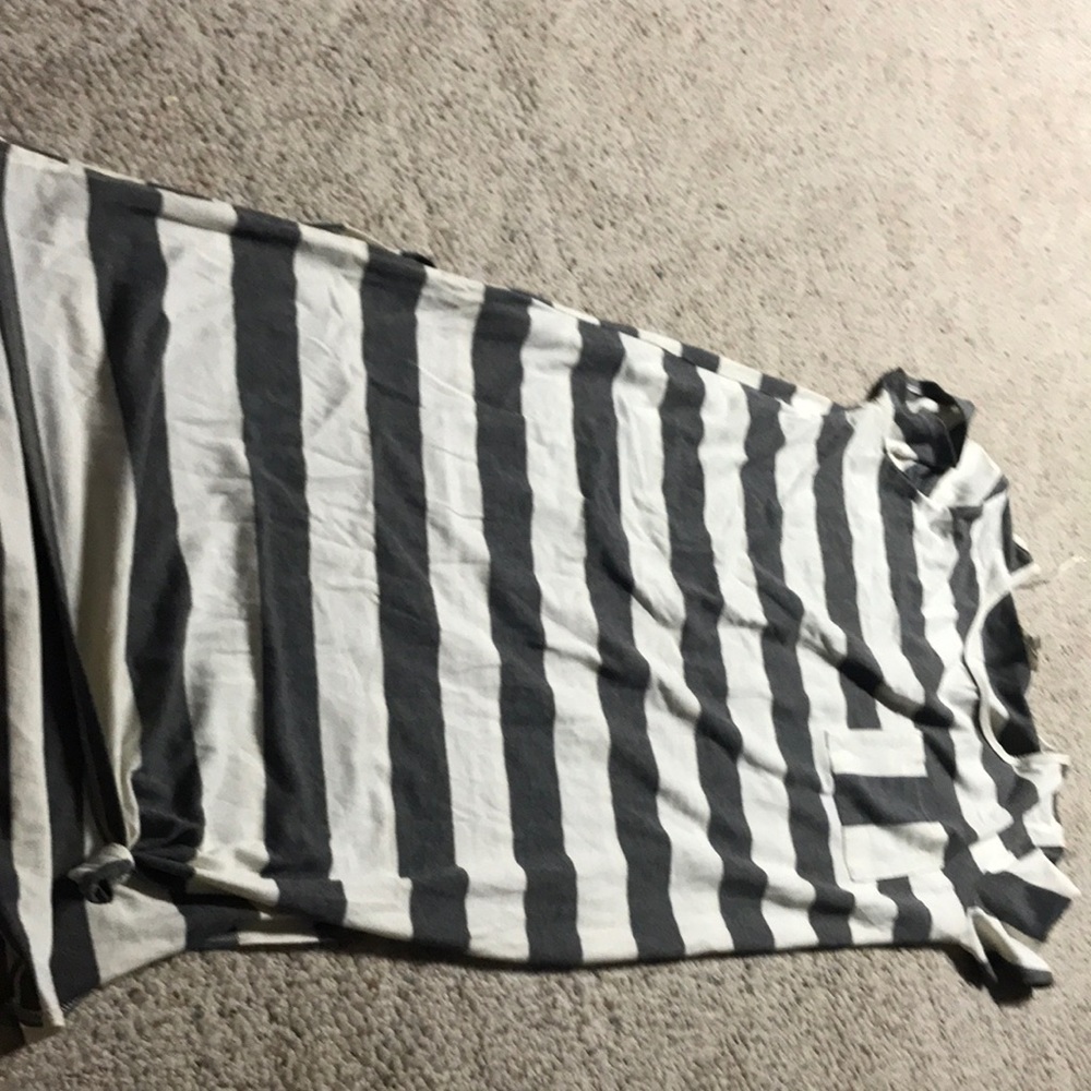 Umgee t shirt dress w side tie midi